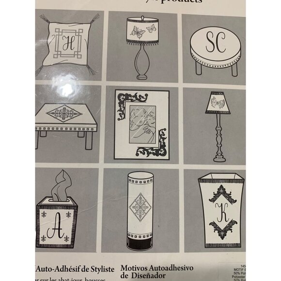 Conso Self-Adhesive Designer Motif Bows Fabric Satin New - Picture 7 of 7